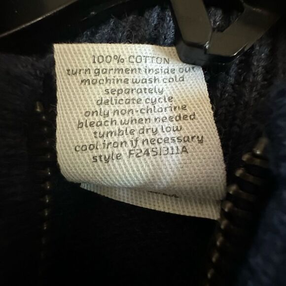 Starting Out Baby Boy Quarter Zip Pullover Sweater - Picture 8 of 8